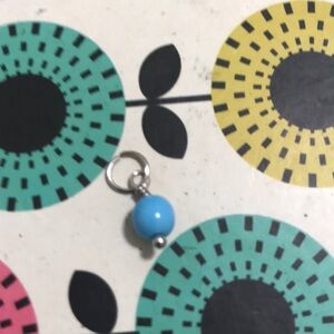 Turquoise Bead Enhacement Charm